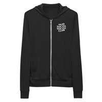 Embroidered Paid Social Social Club Zip Up