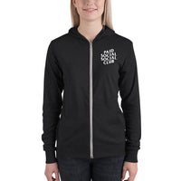 Embroidered Paid Social Social Club Zip Up