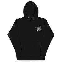 EMBROIDERED ANTI SOCIAL SOCIAL MEDIA HOODIE