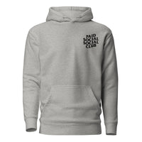 Embroidered Paid Social Social Club Hoodie