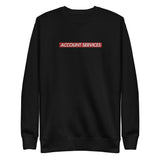 Embroidered Account Services Crewneck