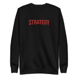 Embroidered Strategy & Chill Crewneck