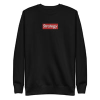 Embroidered Strategy Crewneck