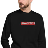 Embroidered Analytics Crewneck