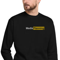 Embroidered Media Planning Crew Neck