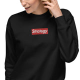 Embroidered Strategy Crewneck