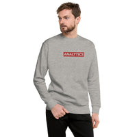 Embroidered Analytics Crewneck