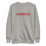 Embroidered Media Planning Crew Neck