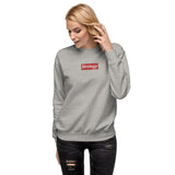 Embroidered Strategy Crewneck