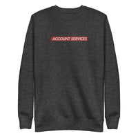 Embroidered Account Services Crewneck