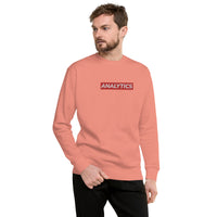 Embroidered Analytics Crewneck