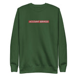 Embroidered Account Services Crewneck