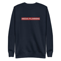 Embroidered Media Planning Crew Neck