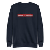 Embroidered Media Planning Crew Neck