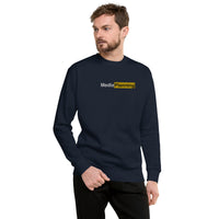 Embroidered Media Planning Crew Neck