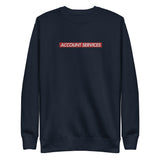 Embroidered Account Services Crewneck