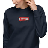 Embroidered Strategy Crewneck