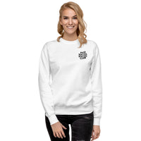 Embroidered Paid Social Social Club Crewneck