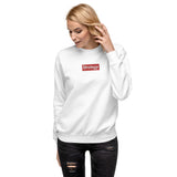 Embroidered Strategy Crewneck