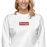 Embroidered Strategy Crewneck