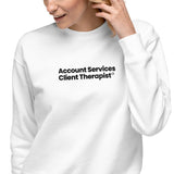 Embroidered Account Services Crewneck