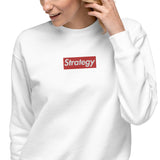 Embroidered Strategy Crewneck