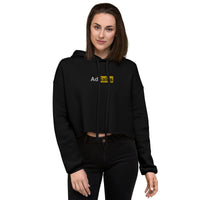 Ad Sales Crop Hoodie