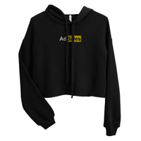 Ad Sales Crop Hoodie