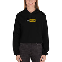 Ad Sales Crop Hoodie