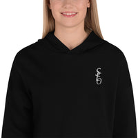 Embroidered SEO Crop Hoodie