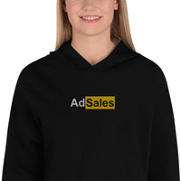 Ad Sales Crop Hoodie