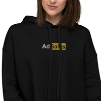 Ad Sales Crop Hoodie