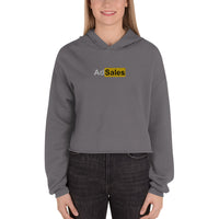 Ad Sales Crop Hoodie