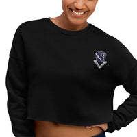 eComm Regimental Crop Sweater