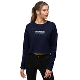 Embroidered Creative Services Crop Sweater